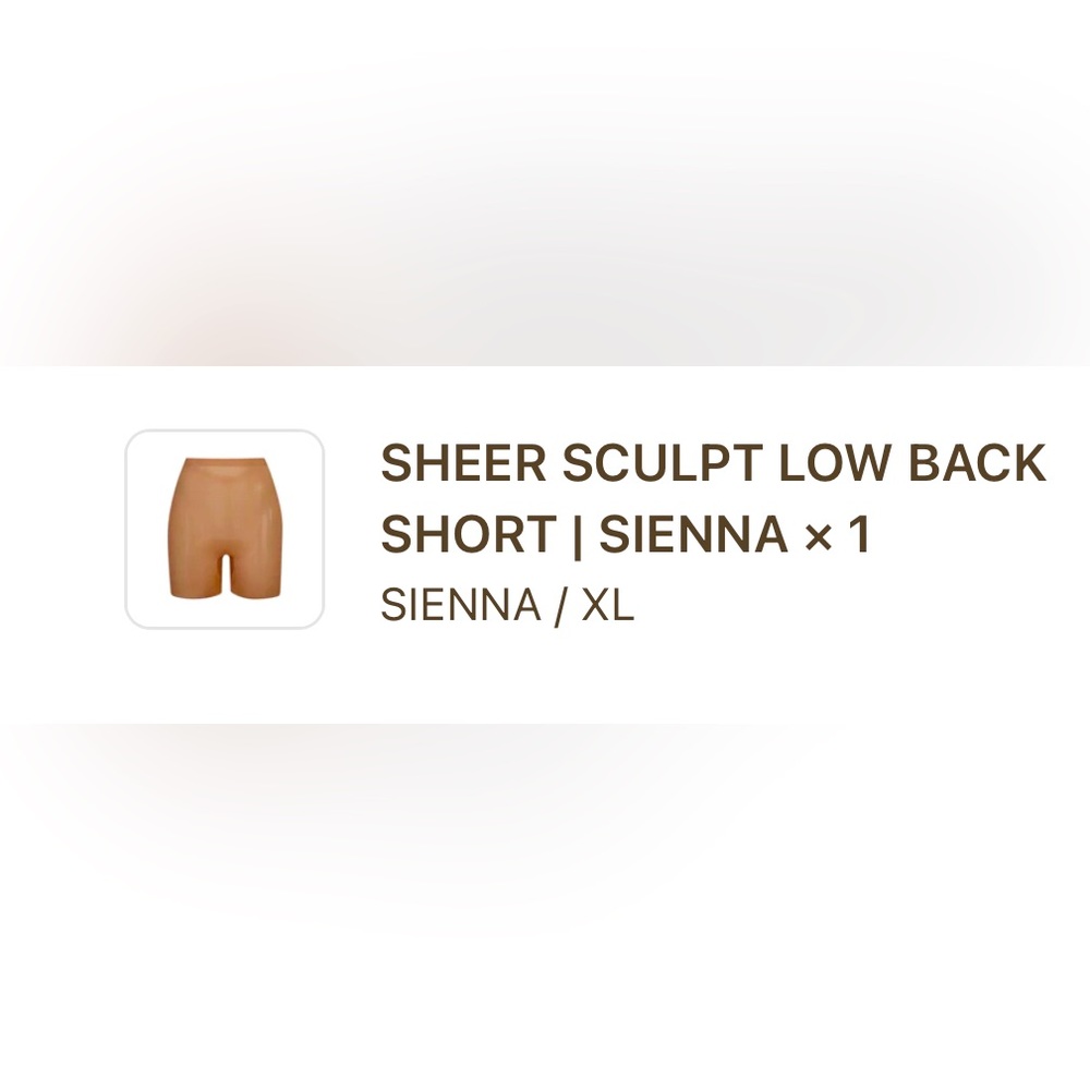 NEW SKIMS LOW BACK SCULPT SHAPEWEAR.